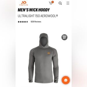 First Lite Men’s Wick Hoody